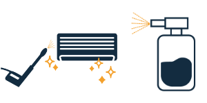 無光触媒エアコンクリーニングセット